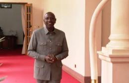 President William Ruto asking Kenyans to show up at Kasarani for the Harambee Star Match against Bright Stars of South Sudan. IMAGE: SCREENGRAB.